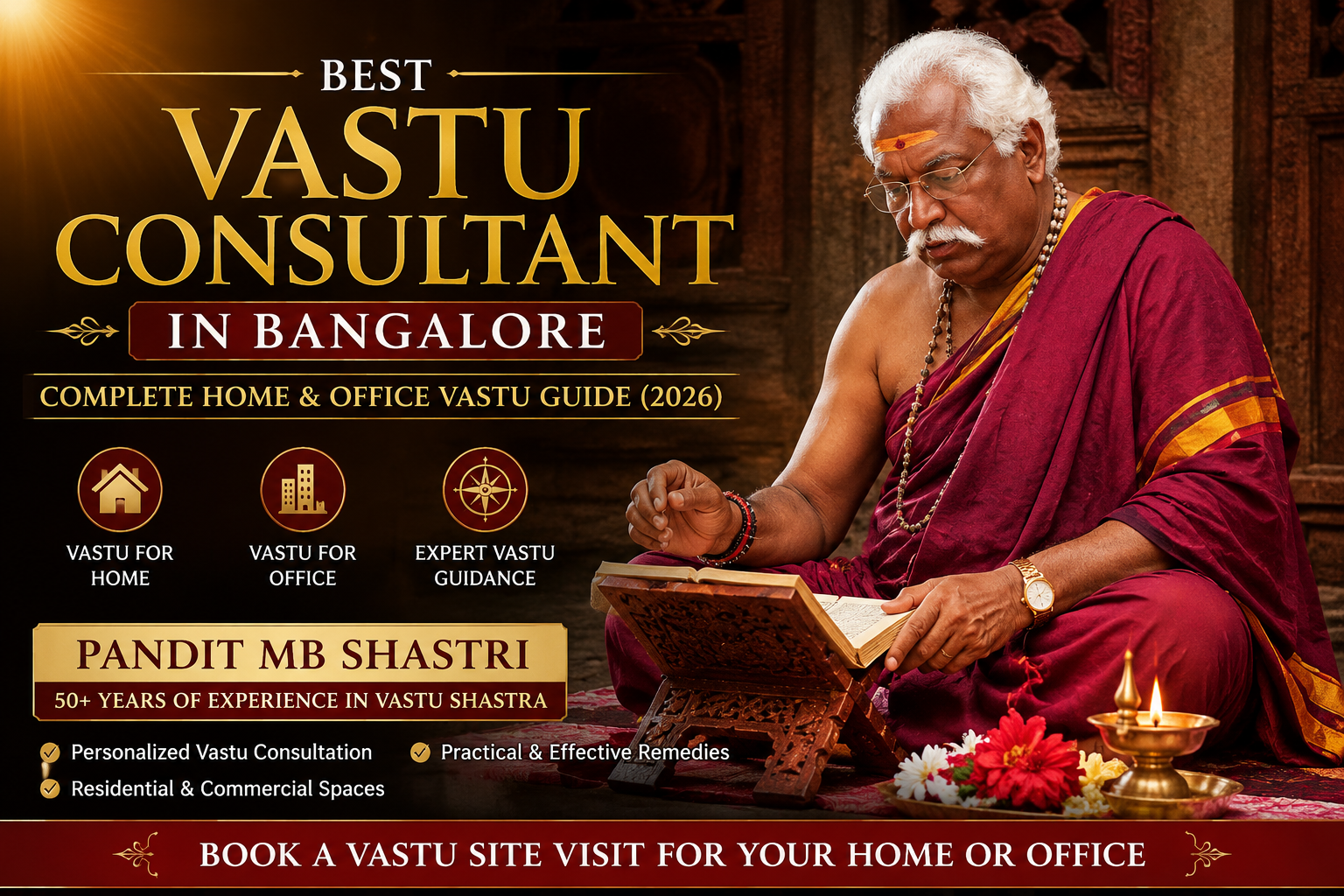 Vastu Consultant in Bangalore: Complete Home & Office Vastu Guide (2026)