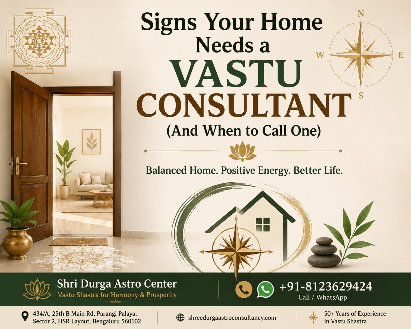 Signs Your Home Needs a Vastu Consultant (And When to Call One)
