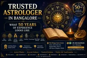 Trusted Astrologer in Bangalore: What 50 Years of Experience Looks Like