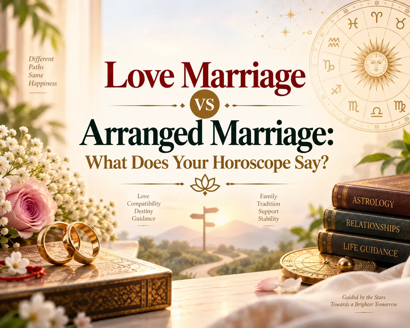 Love Marriage vs Arranged Marriage: What Does Your Horoscope Say?
